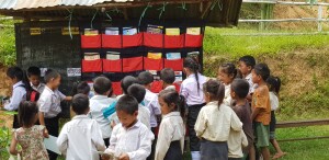 Delivering seed libraries to remote village schools